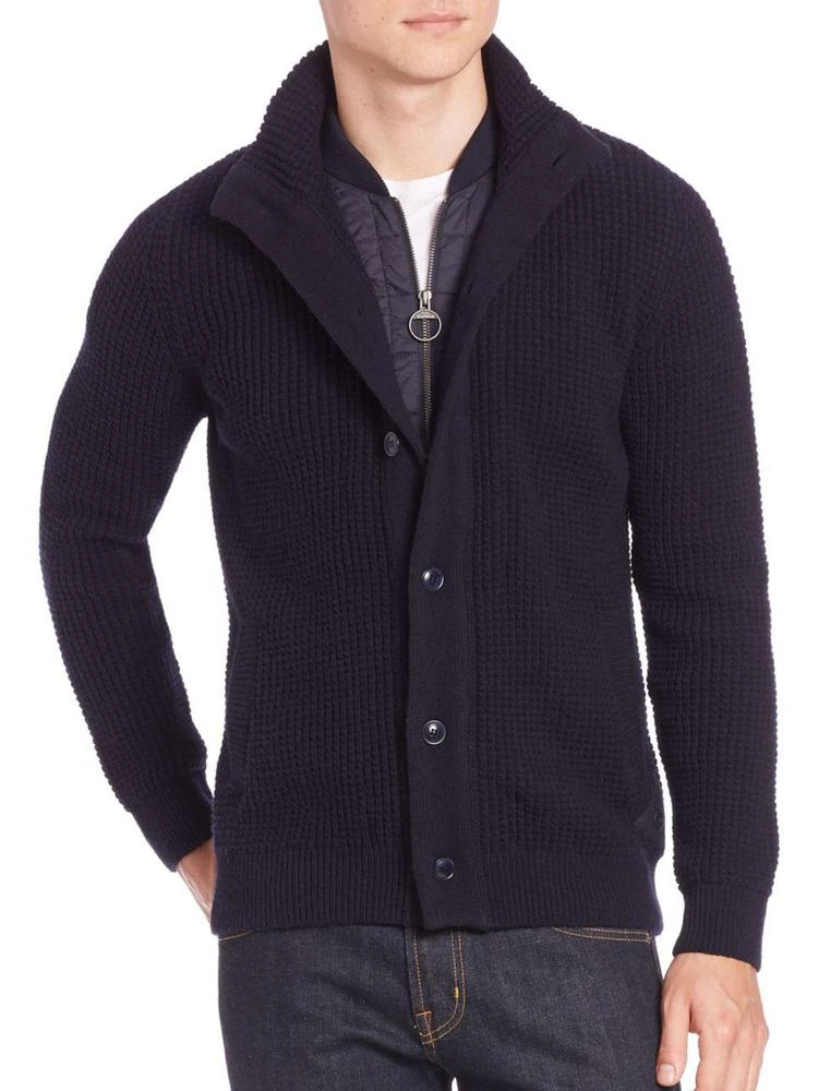 商品Barbour|Long Sleeve Cotton Cardigan,价格¥1275,第1张图片