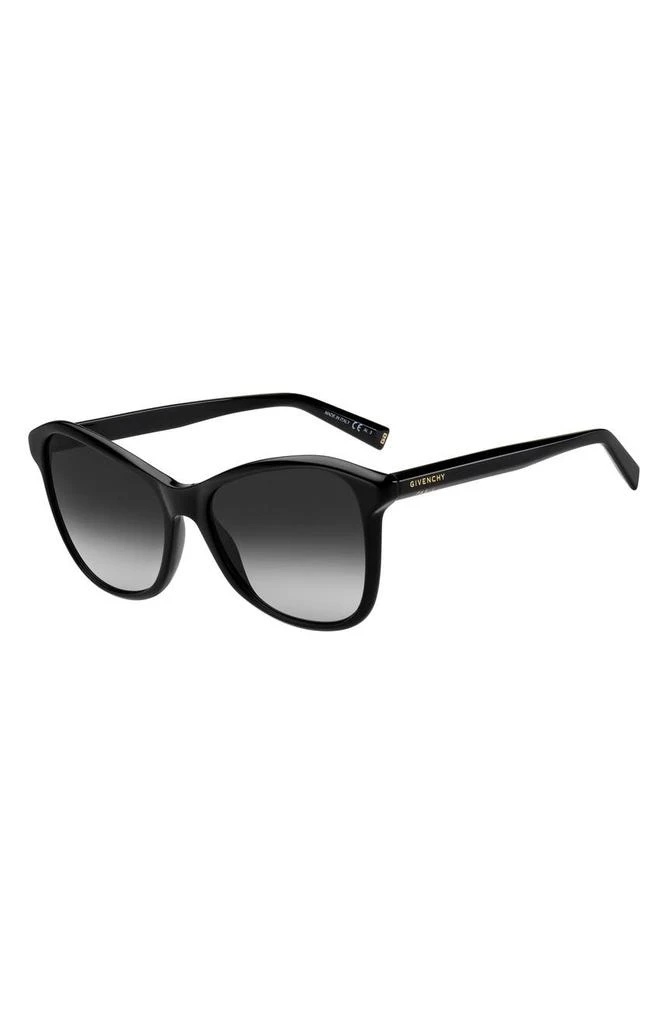 商品Givenchy|56mm Gradient Cat Eye Sunglasses,价格¥900,第2张图片详细描述
