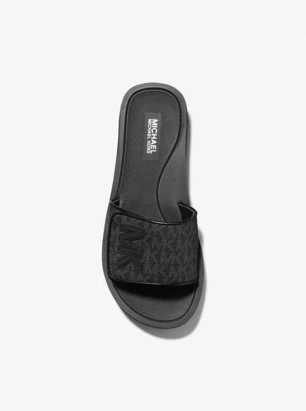 商品Michael Kors|Logo Platform Slide Sandal,价格¥488,第3张图片详细描述
