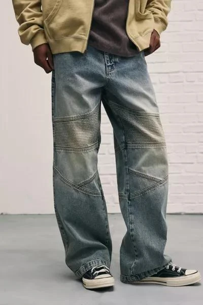 商品BDG|BDG Nitro Baggy Moto Jean,价格¥673,第1张图片