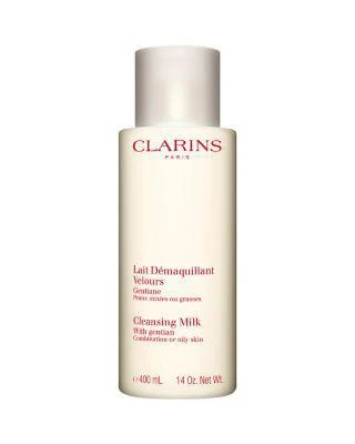 商品Clarins|Cleansing Milk with Gentian, Moringa for Combination or Oily Skin 14 oz.,价格¥363,第1张图片详细描述