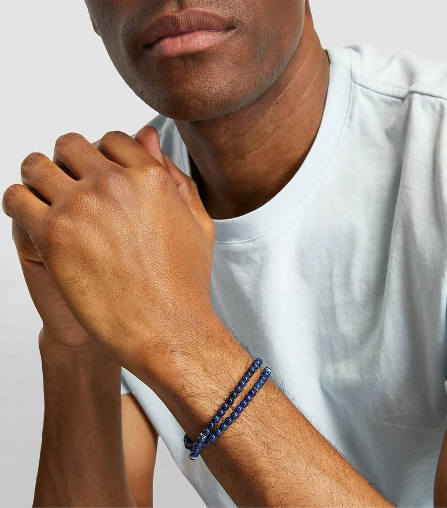 商品Tateossian|Lapis Lazuli Evil Eye Bracelet,价格¥4383,第4张图片详细描述