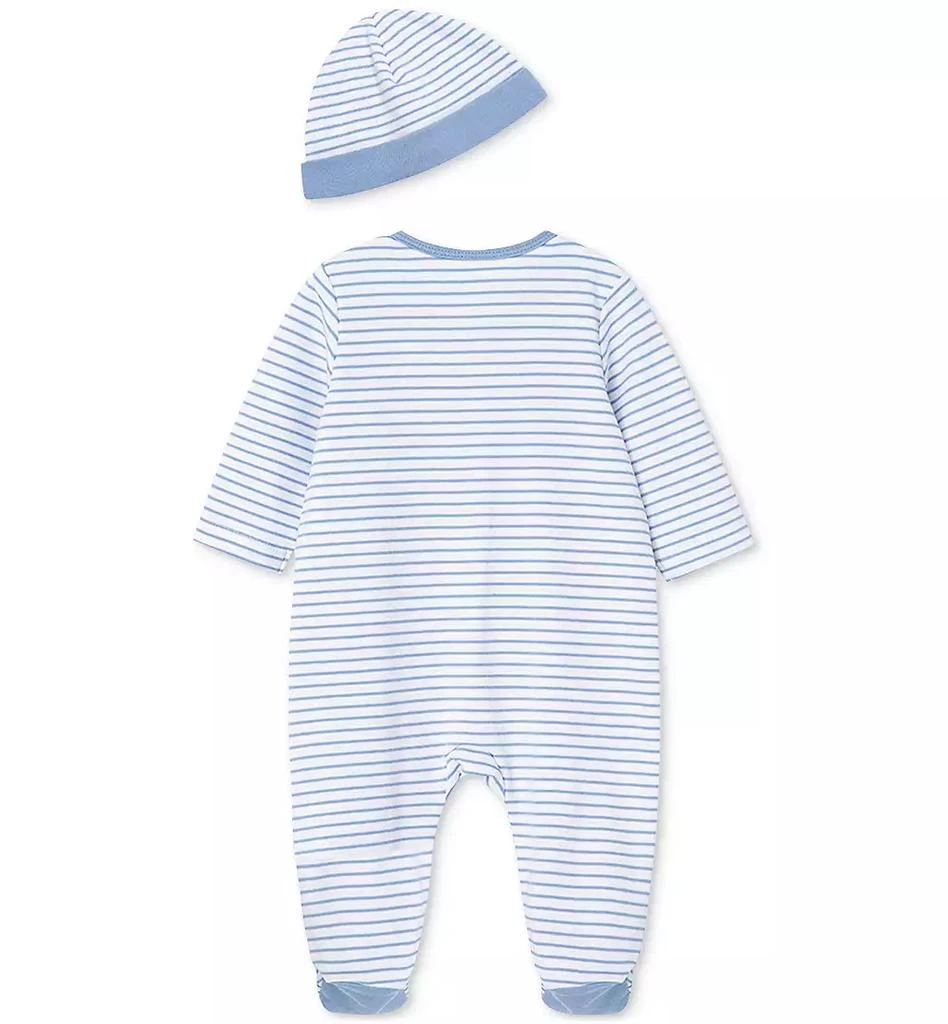 商品Little Me|Baby Boys Elephant Coverall with Hat, 2 Piece Set,价格¥99,第2张图片详细描述