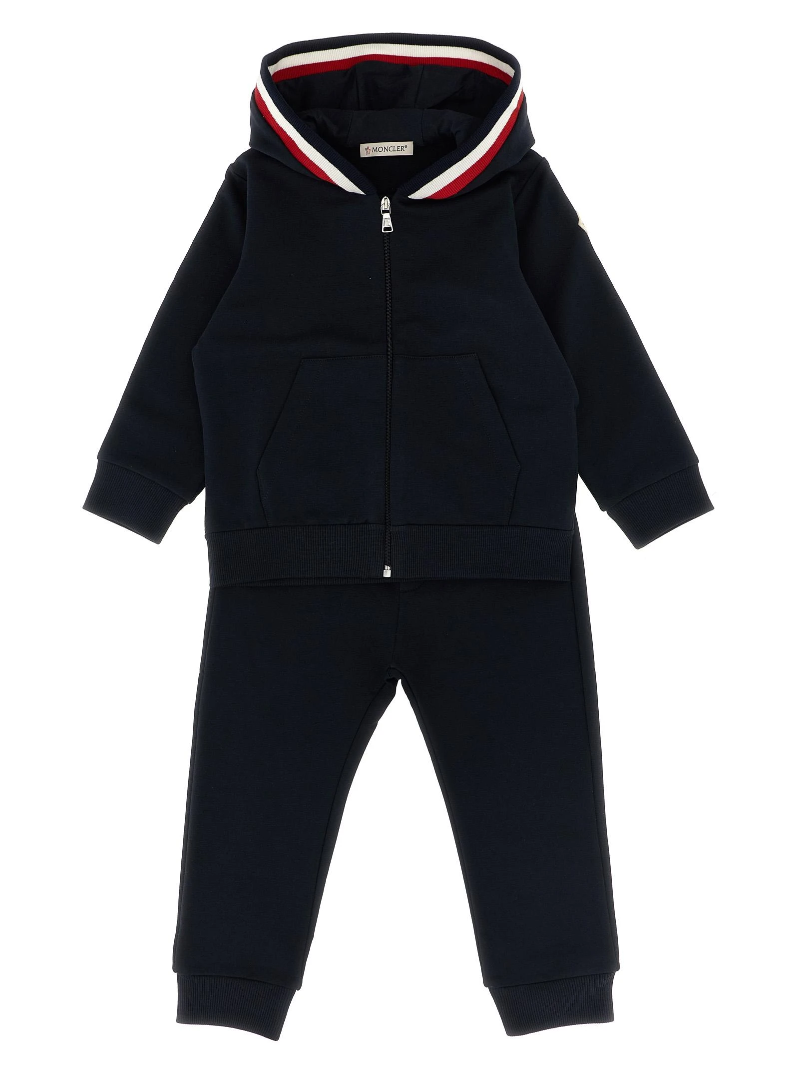 商品【商品预售7天发货】 Moncler|Moncler 男童套装 K29518M0000789AM3778 黑色,价格¥2004,第2张图片详细描述
