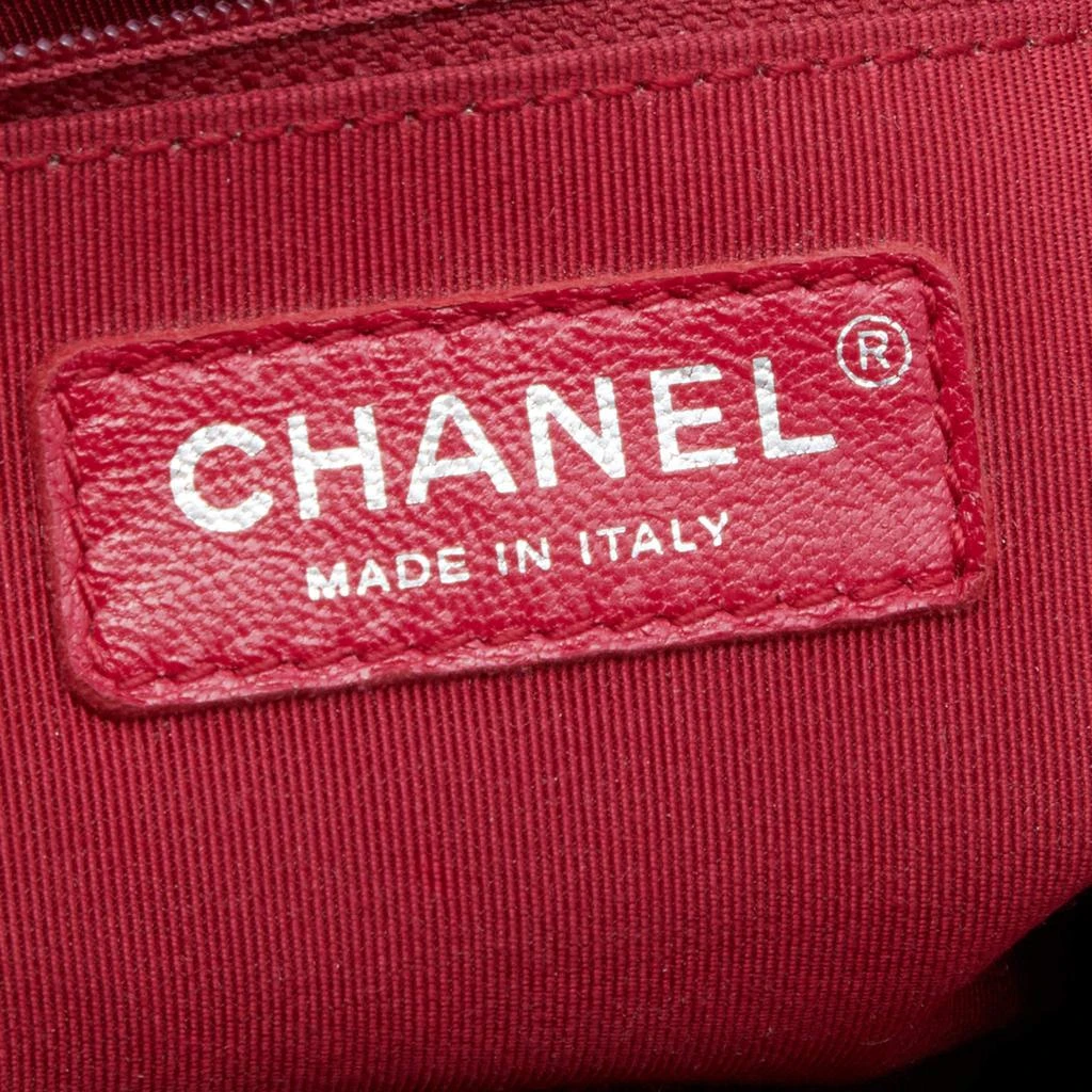 Chanel Beige/Black Quilted Aged Leather Medium Gabrielle Bag  商品