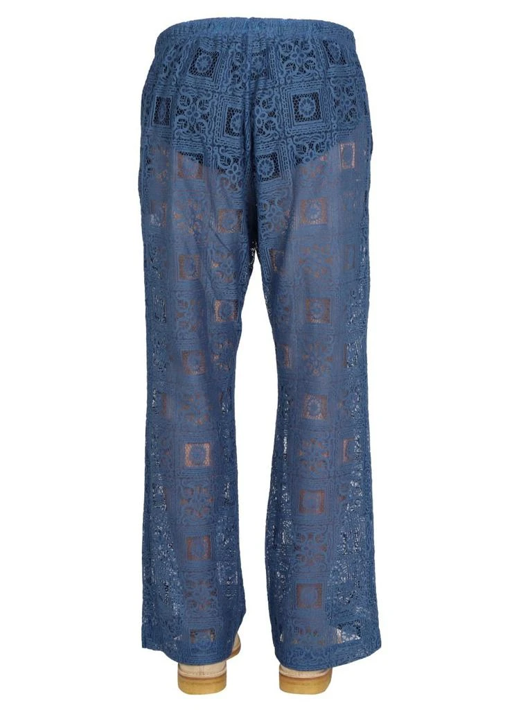 商品Needles|Needles Lace Detailed Drawstring Cropped Trousers,价格¥1273,第2张图片详细描述