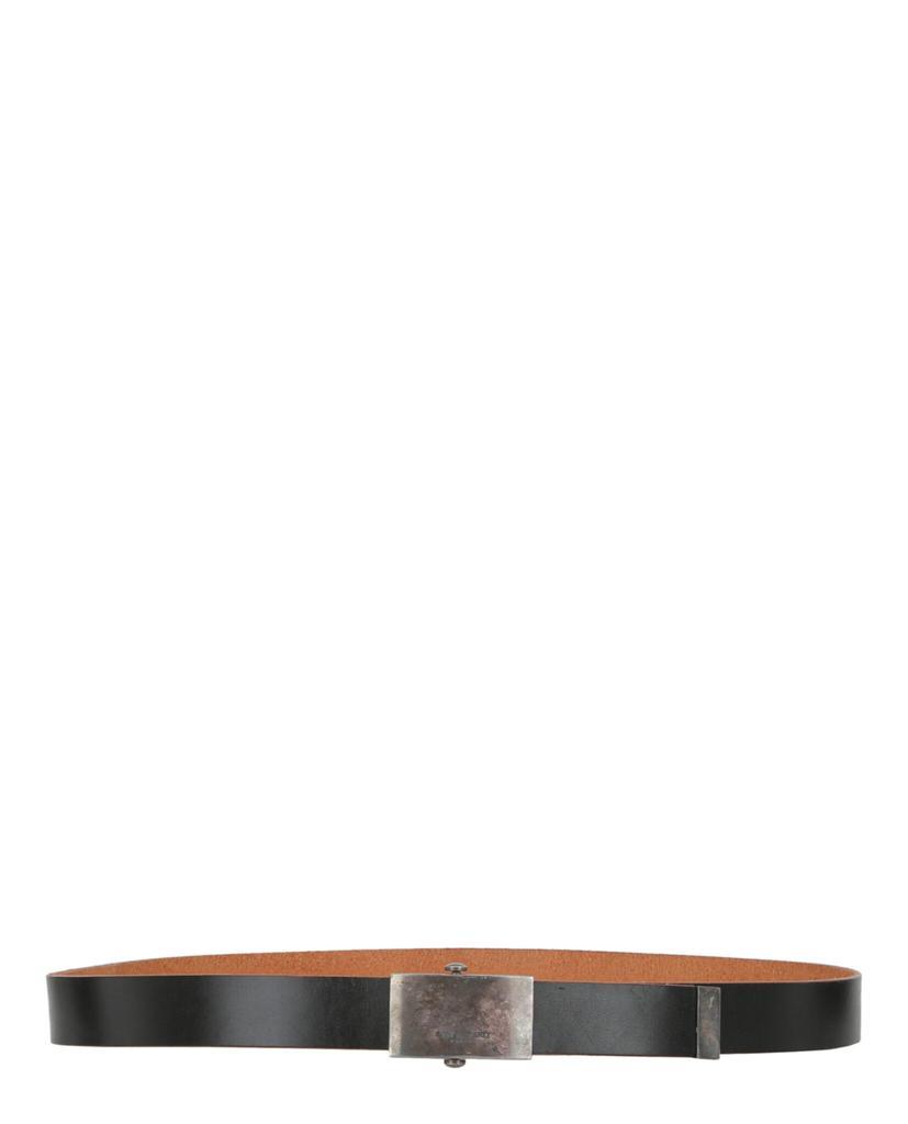 商品Yves Saint Laurent|Mens Metal Buckle Leather Belt,价格¥1822,第1张图片