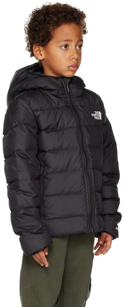 商品The North Face|Kids Black Hooded Reversible Big Kids Down Jacket,价格¥1455,第2张图片详细描述