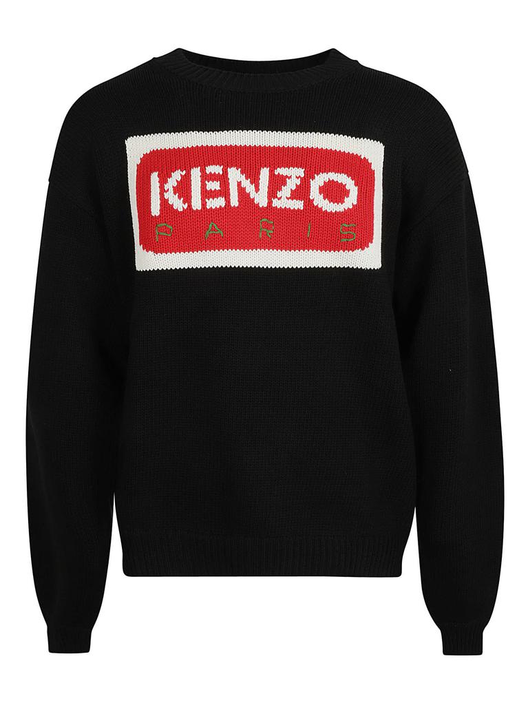 Kenzo Logo Ribbed Knit Sweater商品第1张图片规格展示
