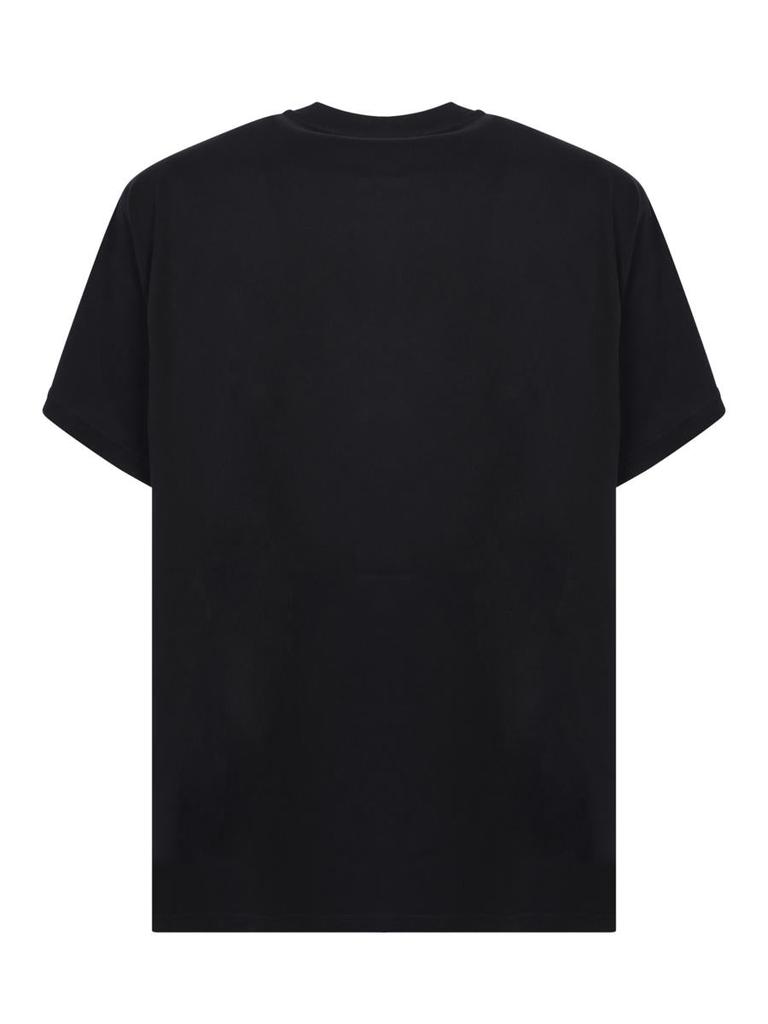 BURBERRY T-SHIRT SHORT SLEEVES RELAXED FIT AND APPLICATION OF CRYSTALS THAT DRAW THE EQUESTRIAN RIDER BY BURBERRY商品第2张图片规格展示