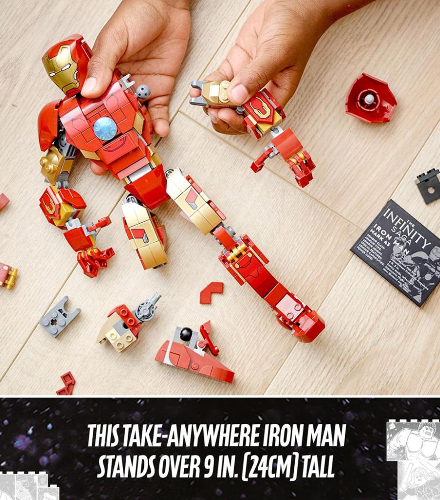 LEGO Marvel Iron Man Figure Building Toy 76206商品第7张图片规格展示