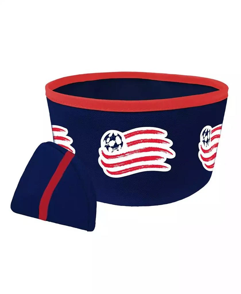 商品All Star Dogs|New England Revolution Collapsible Travel Dog Bowl,价格¥187,第1张图片