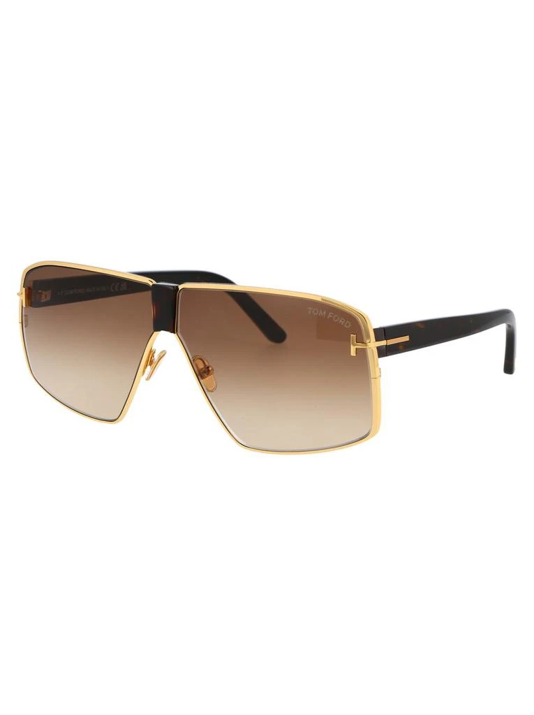 商品Tom Ford|Tom Ford Eyewear Reno Aviator-Frame Sunglasses,价格¥2191,第2张图片详细描述