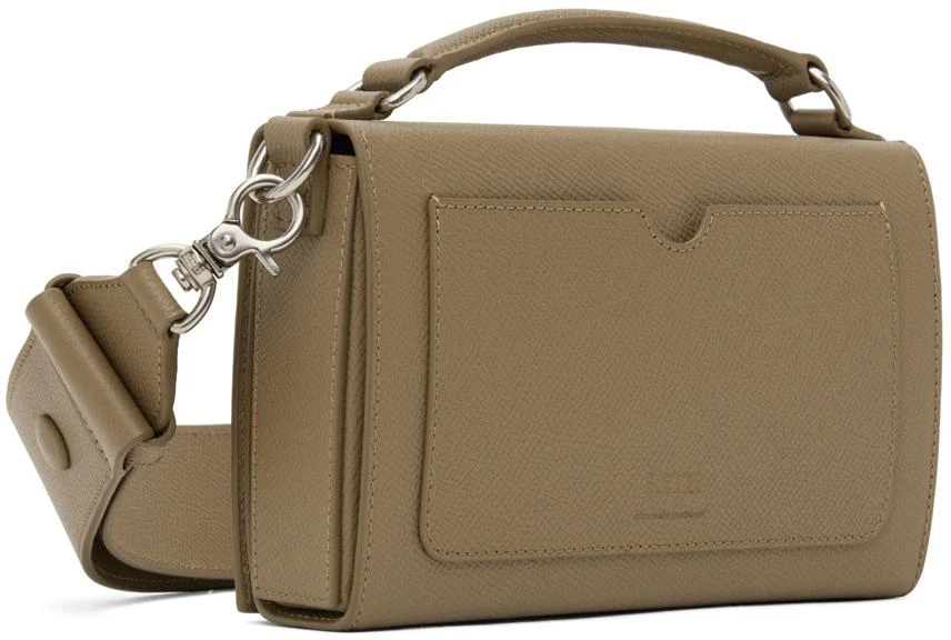 商品AMI|Taupe Ami de Cœur Lunch Box Bag,价格¥3405,第3张图片详细描述
