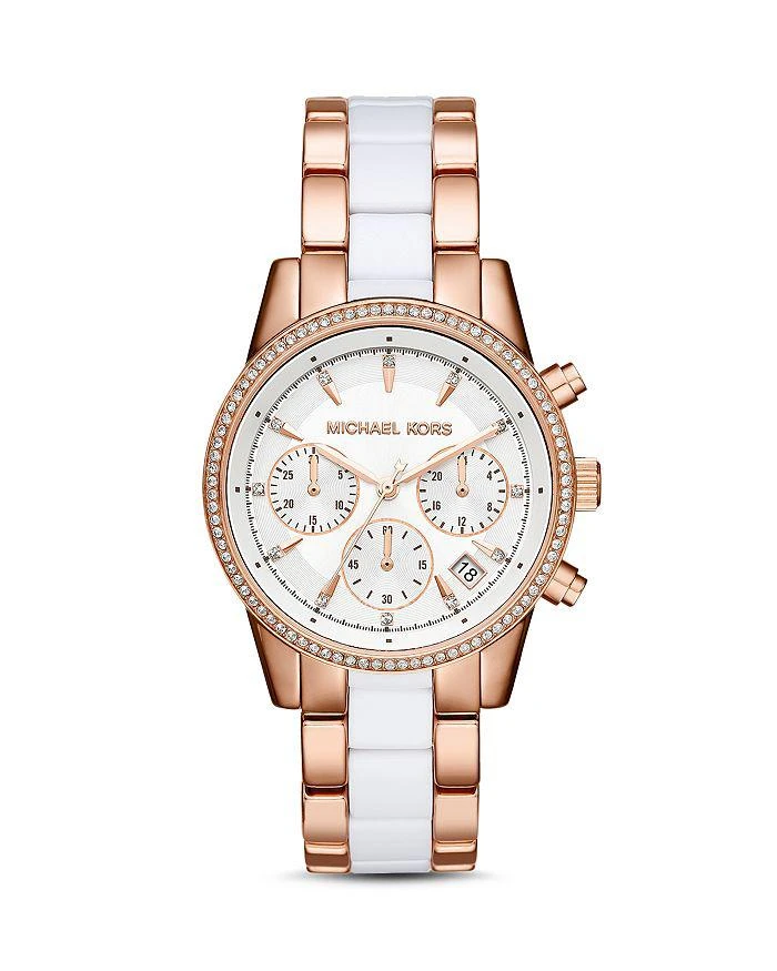 商品Michael Kors|Ritz Chronograph Watch, 37mm,价格¥925,第1张图片