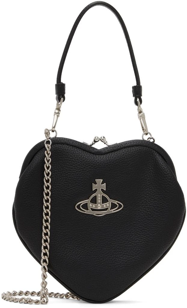 商品Vivienne Westwood|Black Belle Heart Frame Bag,价格¥1599,第1张图片