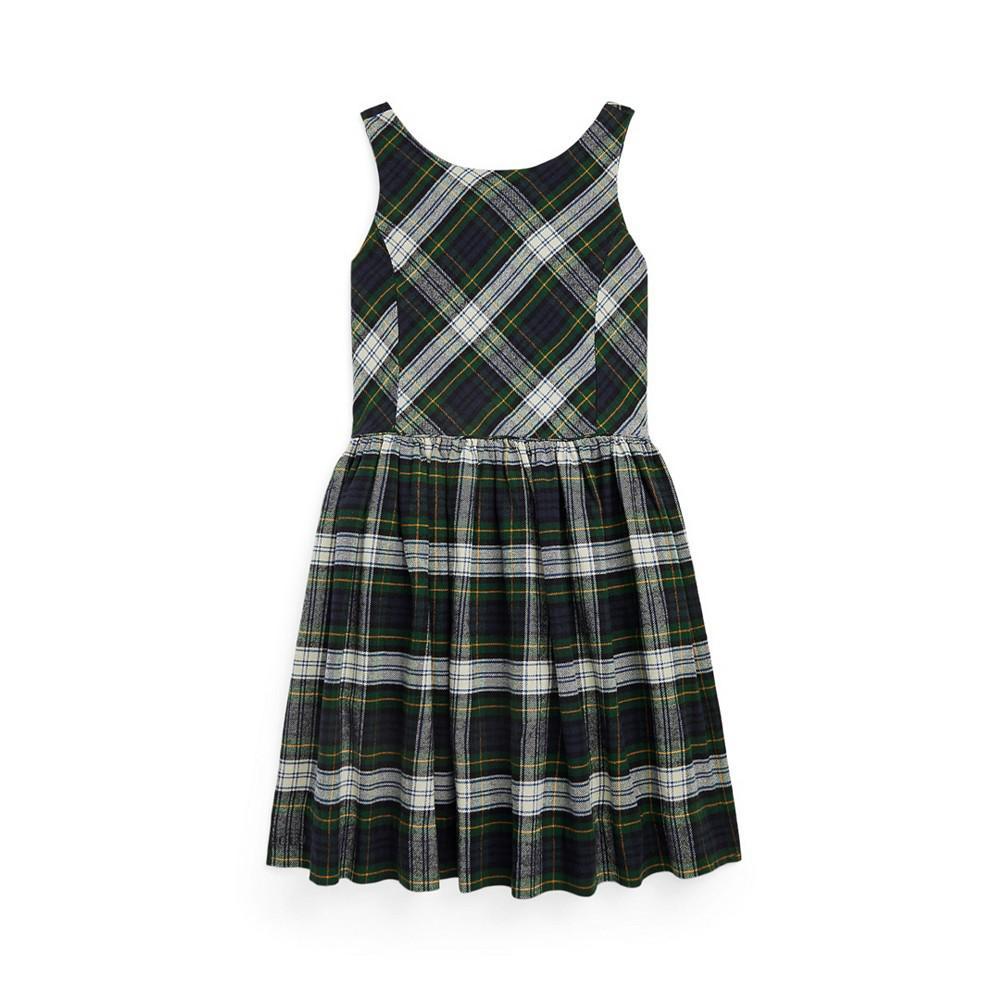 商品Ralph Lauren|Big Girls Plaid Twill Dress,价格¥413,第5张图片详细描述