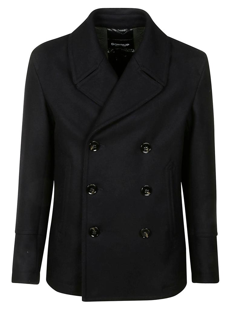 Dondup Coats Black商品第1张图片规格展示