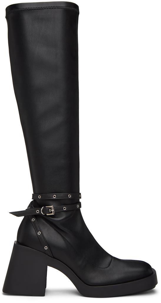 【関税込み】Justine Clenquet ブラック Eddie ブーツ Justine Clenquet Black Eddie Boots - Shoes - BeyondStyle
