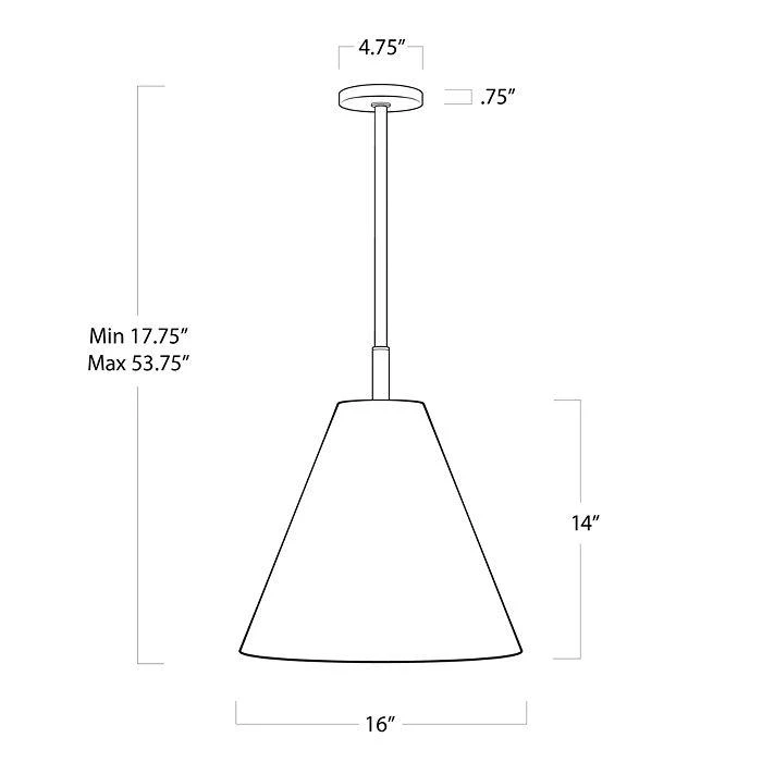 商品Regina Andrew|Design Bluff Outdoor Pendant,价格¥5083,第2张图片详细描述