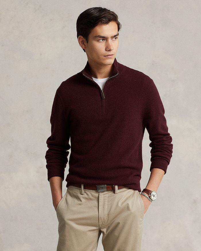 商品Ralph Lauren|Wool Quarter-Zip Pullover,价格¥1383,第7张图片详细描述