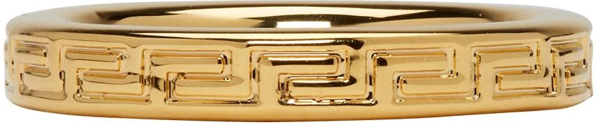 商品Versace|Gold Greek Key Ring,价格¥911,第3张图片详细描述