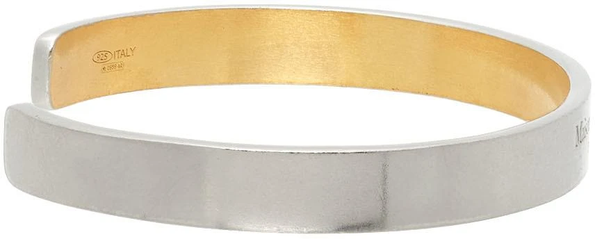 商品MAISON MARGIELA|Silver Palladio Logo Bracelet,价格¥2087,第5张图片详细描述