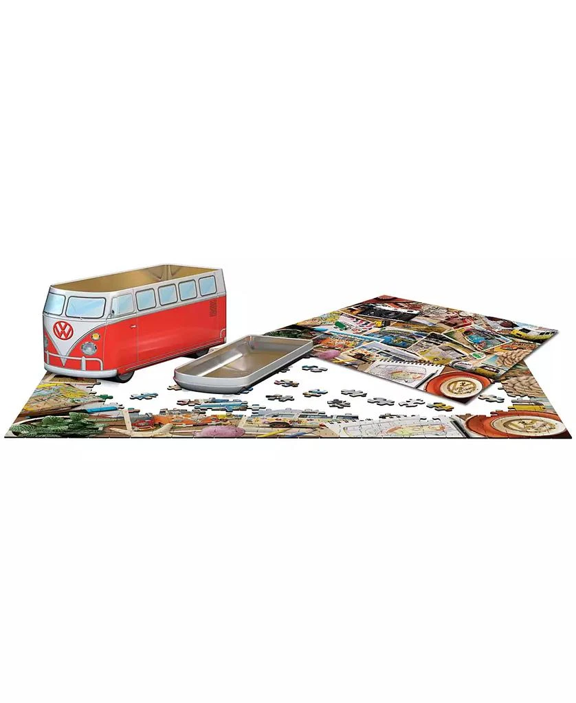 商品Eurographics|Incorporated Volkswagen Road Trips Collectible Bus-Shaped Tin Puzzle, 550 Pieces,价格¥180,第3张图片详细描述