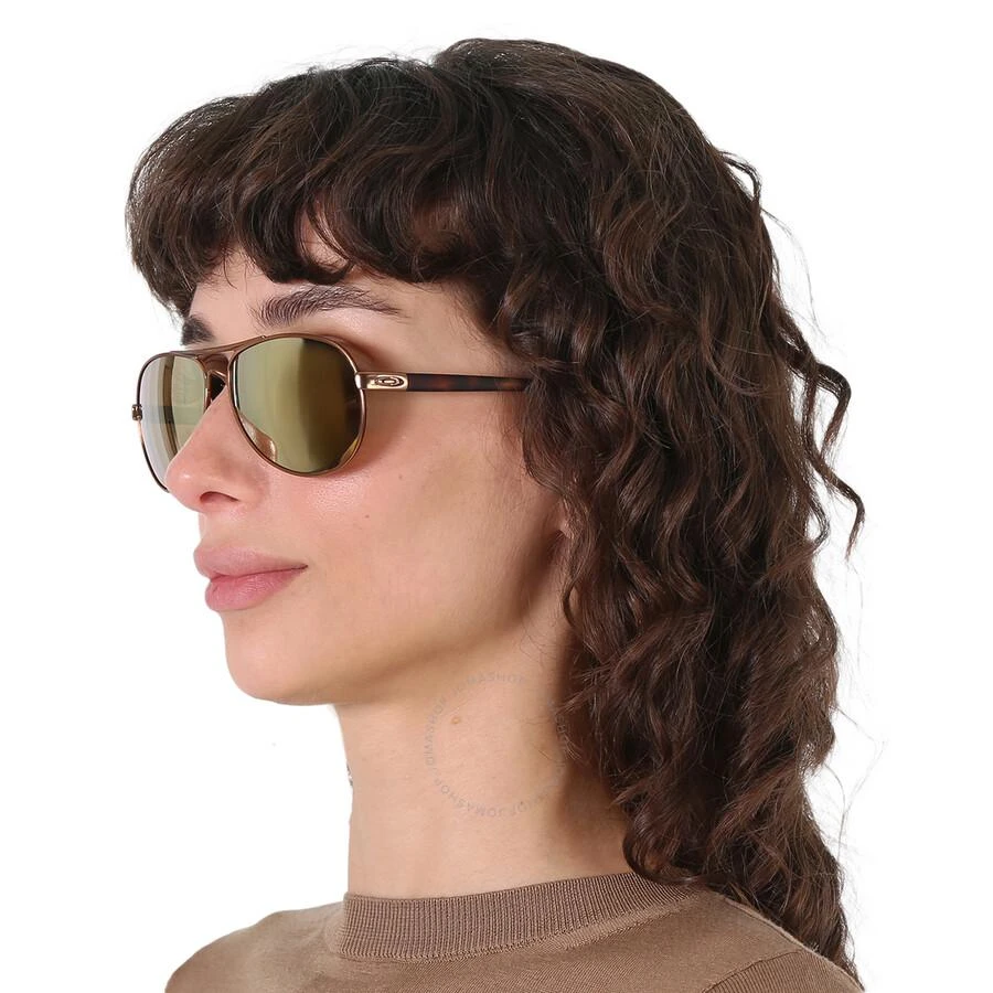 商品Oakley|Feedback Prizm Rose Gold Aviator Ladies Sunglasses OO4079 407944 59,价格¥1006,第2张图片详细描述