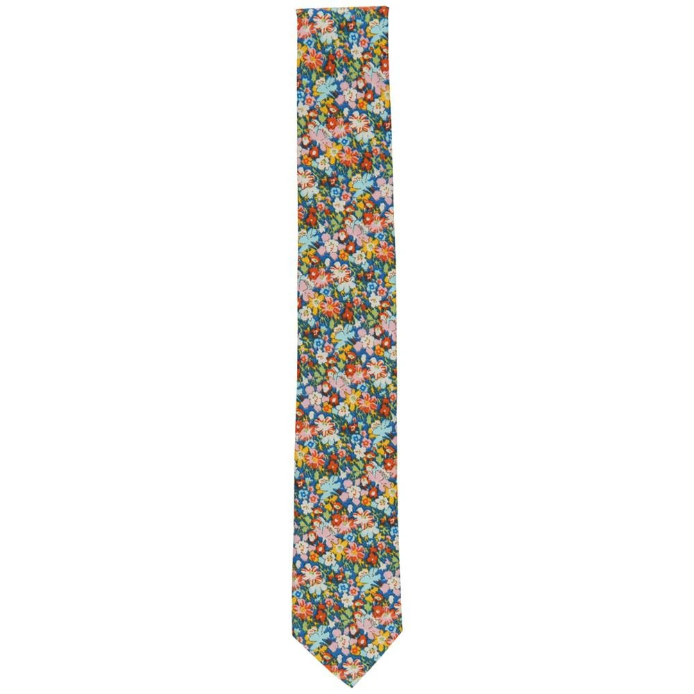 商品Bar III|Men's Keizer Skinny Floral Tie, Created for Macy's,价格¥165,第2张图片详细描述