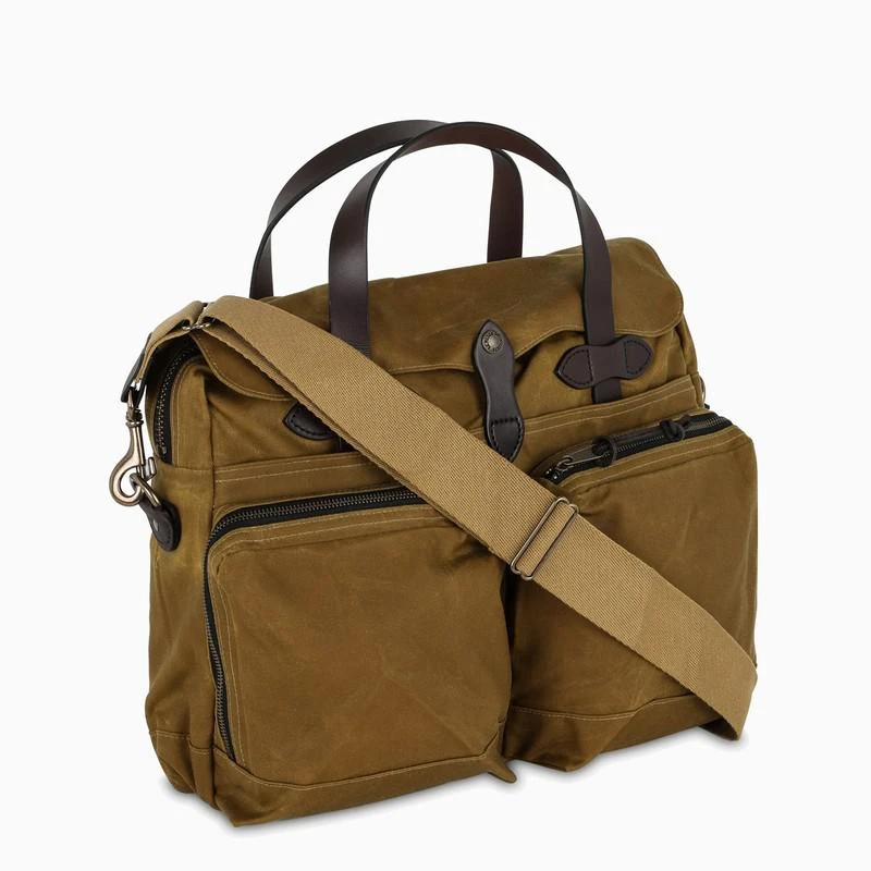 商品Filson|Dark tan soft briefcase,价格¥3721,第3张图片详细描述