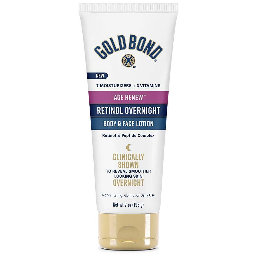 商品Gold Bond|Age Renew Retinol Overnight Body & Face Lotion,价格¥104,第1张图片