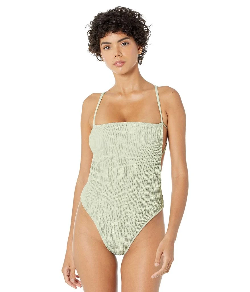 商品Charlie Holiday|Gina Shirred One-Piece,价格¥679,第1张图片