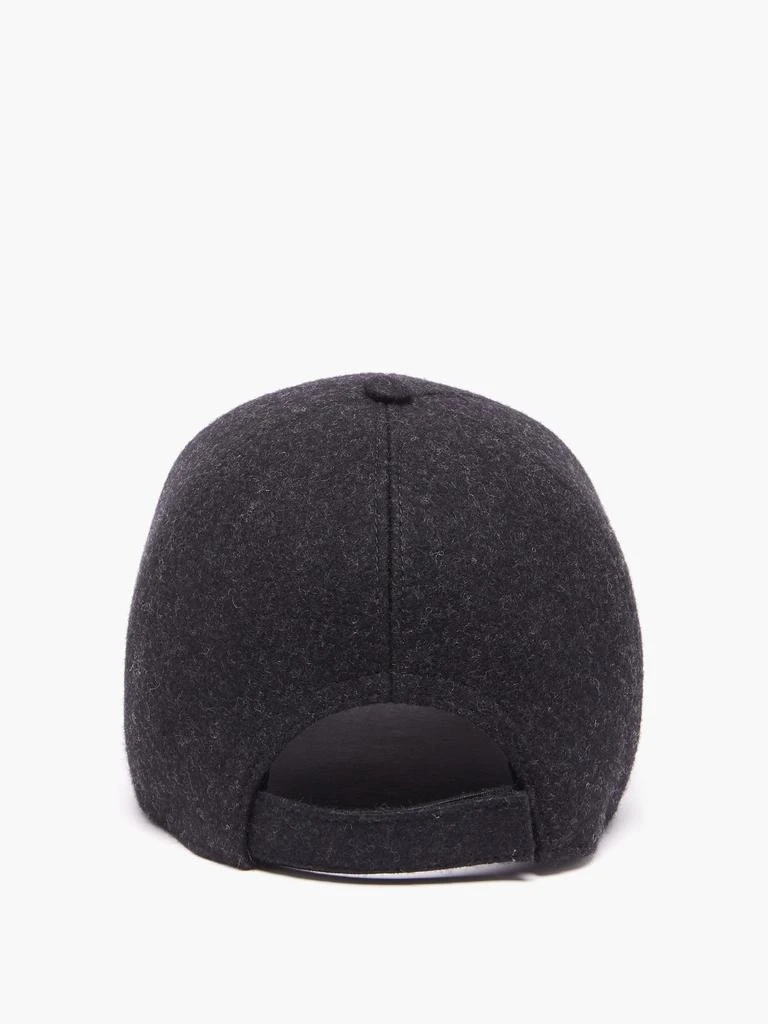 商品Prada|Triangle-logo felted-wool baseball cap,价格¥3615,第3张图片详细描述
