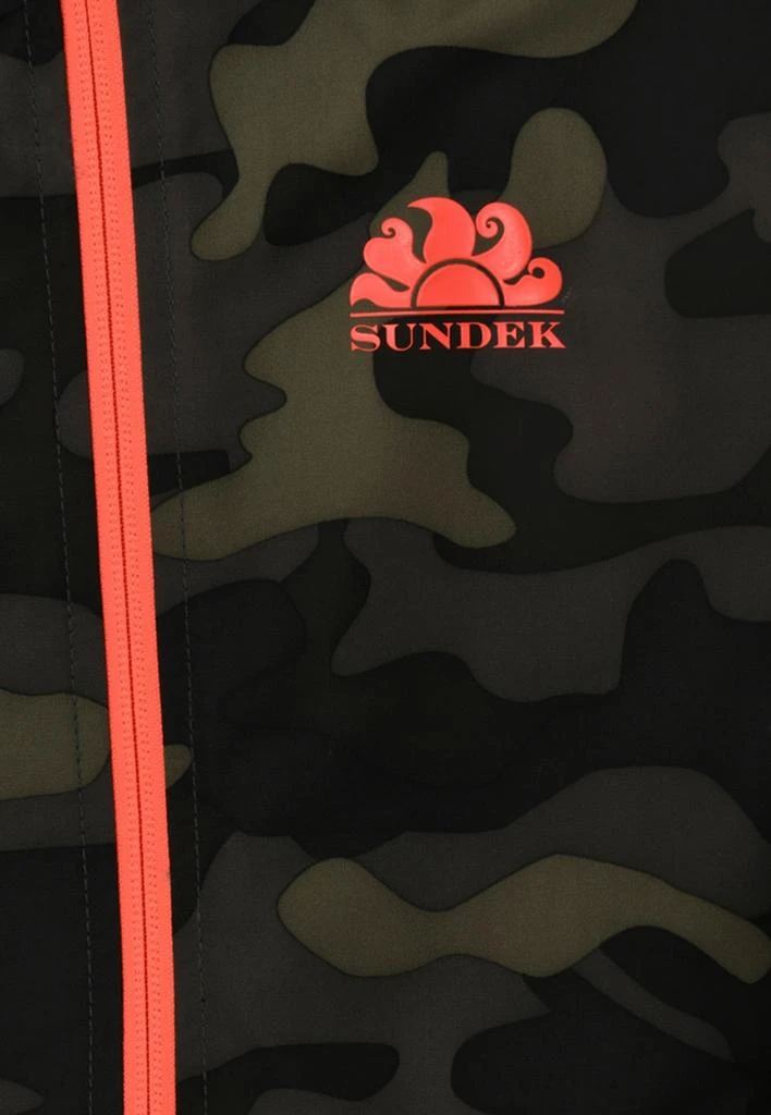 商品Sundek|Boys New Mini Keaton Camouflage Hooded Raincoat,价格¥923,第4张图片详细描述