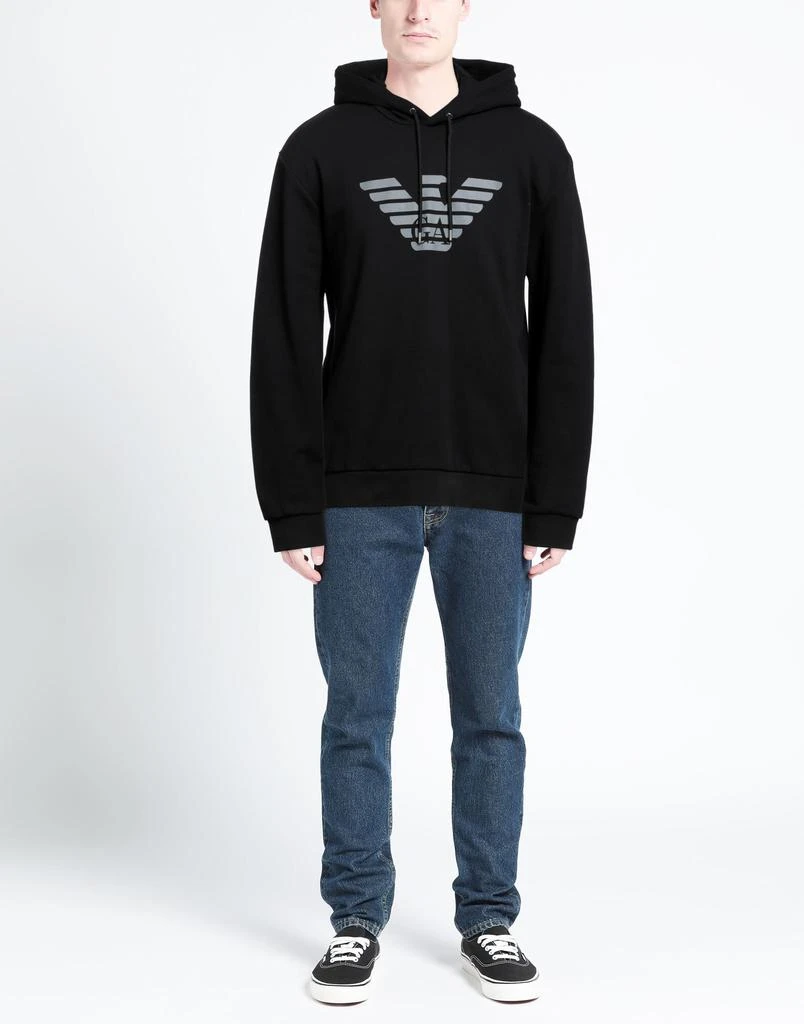 商品Emporio Armani|Hooded sweatshirt,价格¥677,第2张图片详细描述