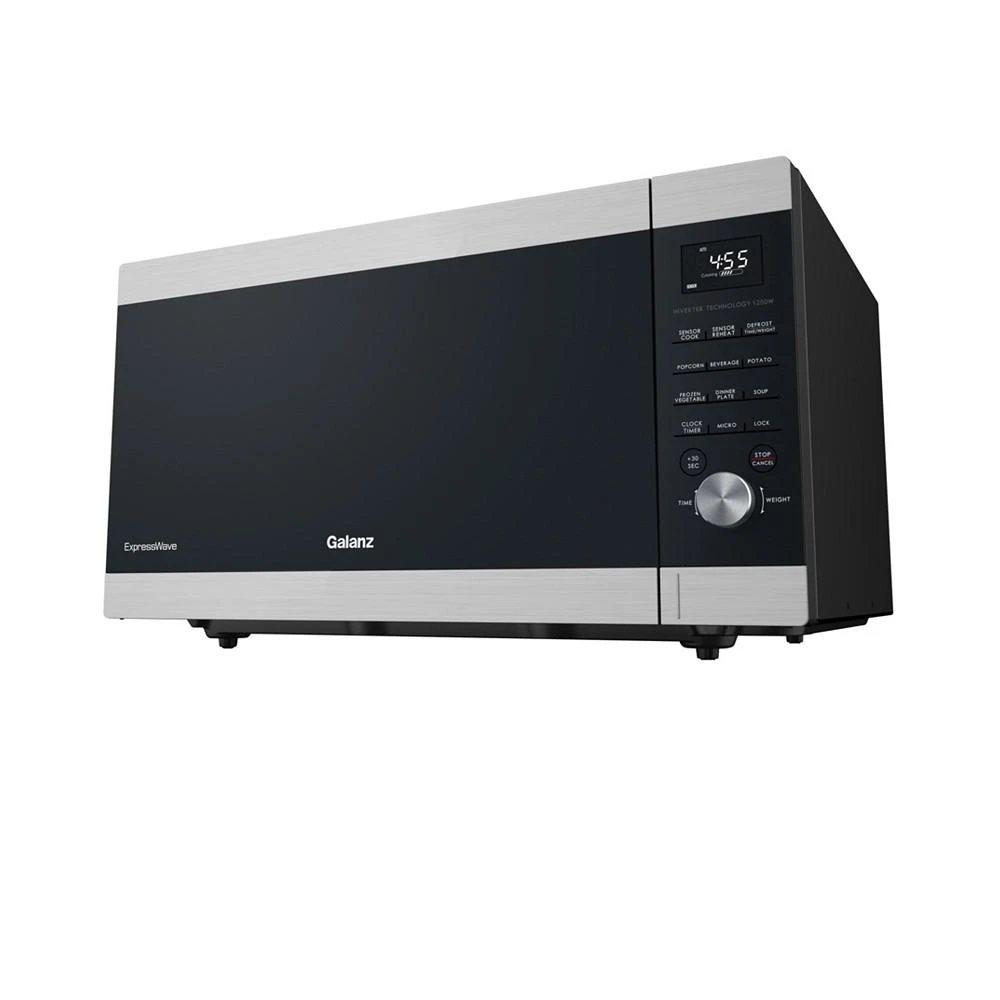 商品Galanz|2.2 Cu.Ft Sensor & Inverter Cooking Microwave Oven with An Easy-to-Use Express Cooking Knob, Stainless Steel,价格¥1495,第5张图片详细描述
