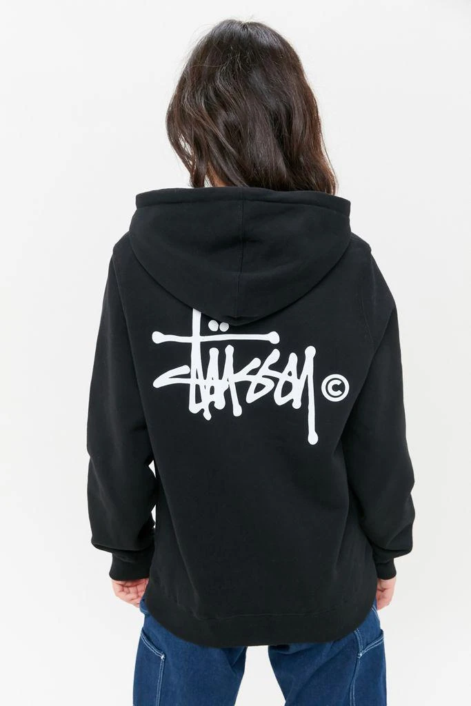 商品STUSSY|Stussy Basic Logo Hoodie 连帽衫,价格¥378,第2张图片详细描述