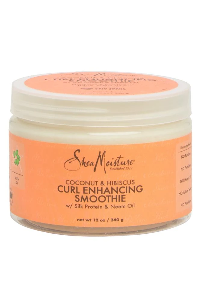 商品SHEA MOISTURE|Coconut & Hibiscus Curl Enhancing Smoothie,价格¥61,第1张图片