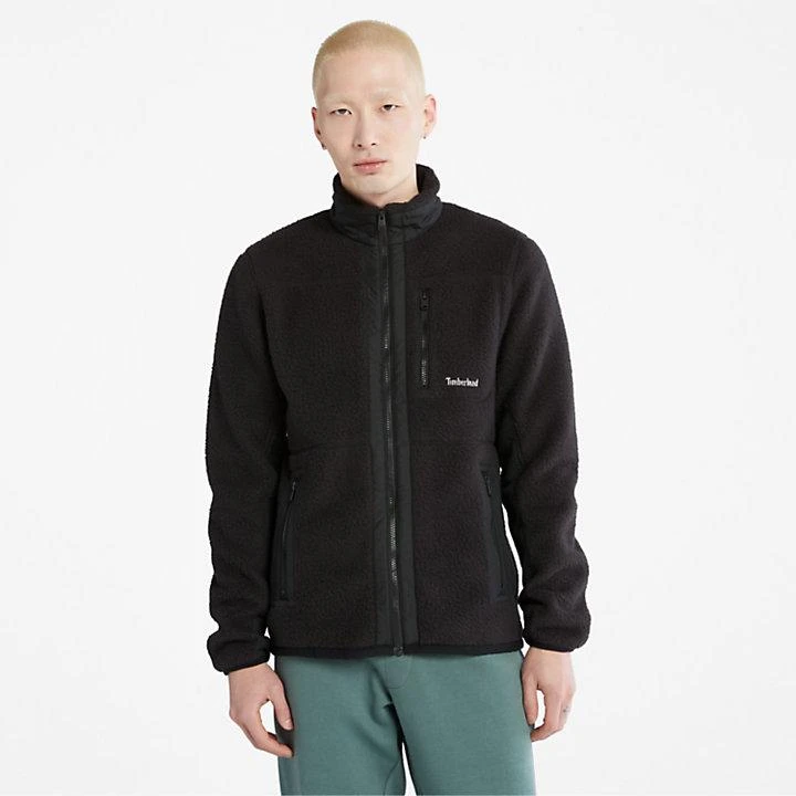 商品Timberland|Sherpa Fleece Jacket for Men in Black,价格¥1107,第1张图片