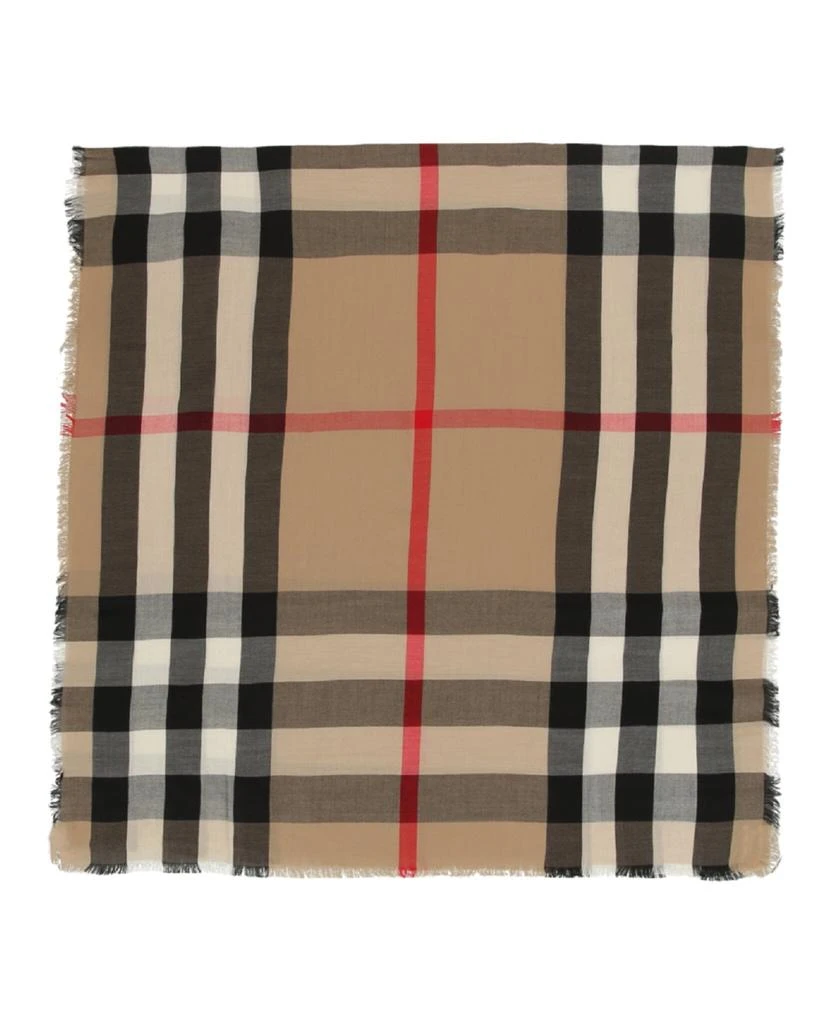 商品Burberry|Classic Check Cashmere Scarf,价格¥4721,第1张图片