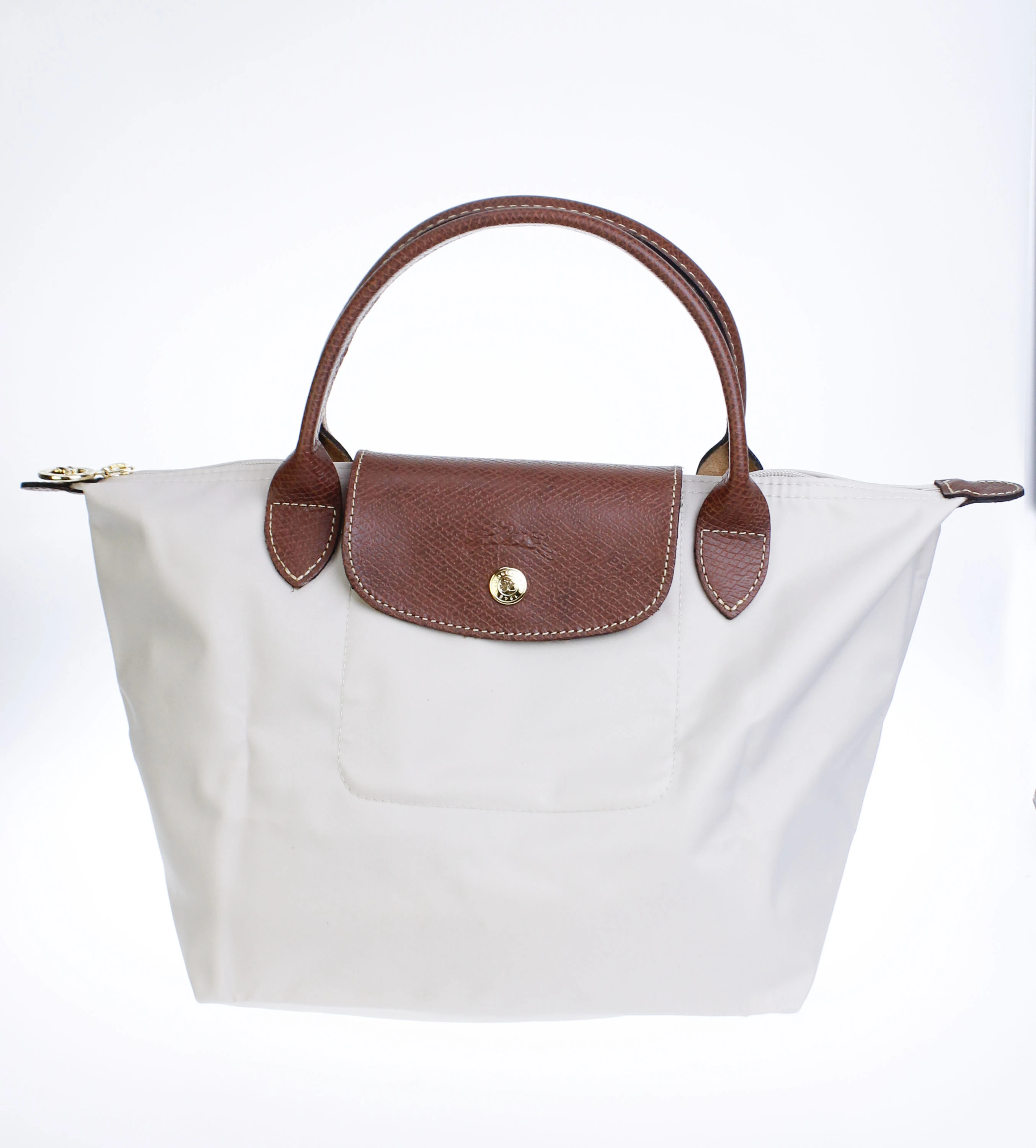 商品Longchamp|Longchamp 女士手提包 L1621089P71 白色,价格¥1242,第1张图片