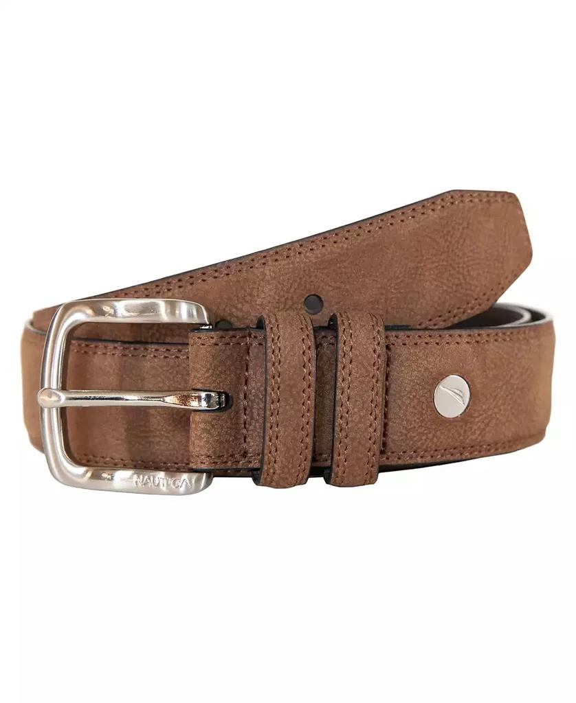 商品Nautica|Men's Casual Padded Leather Belt,价格¥340,第4张图片详细描述