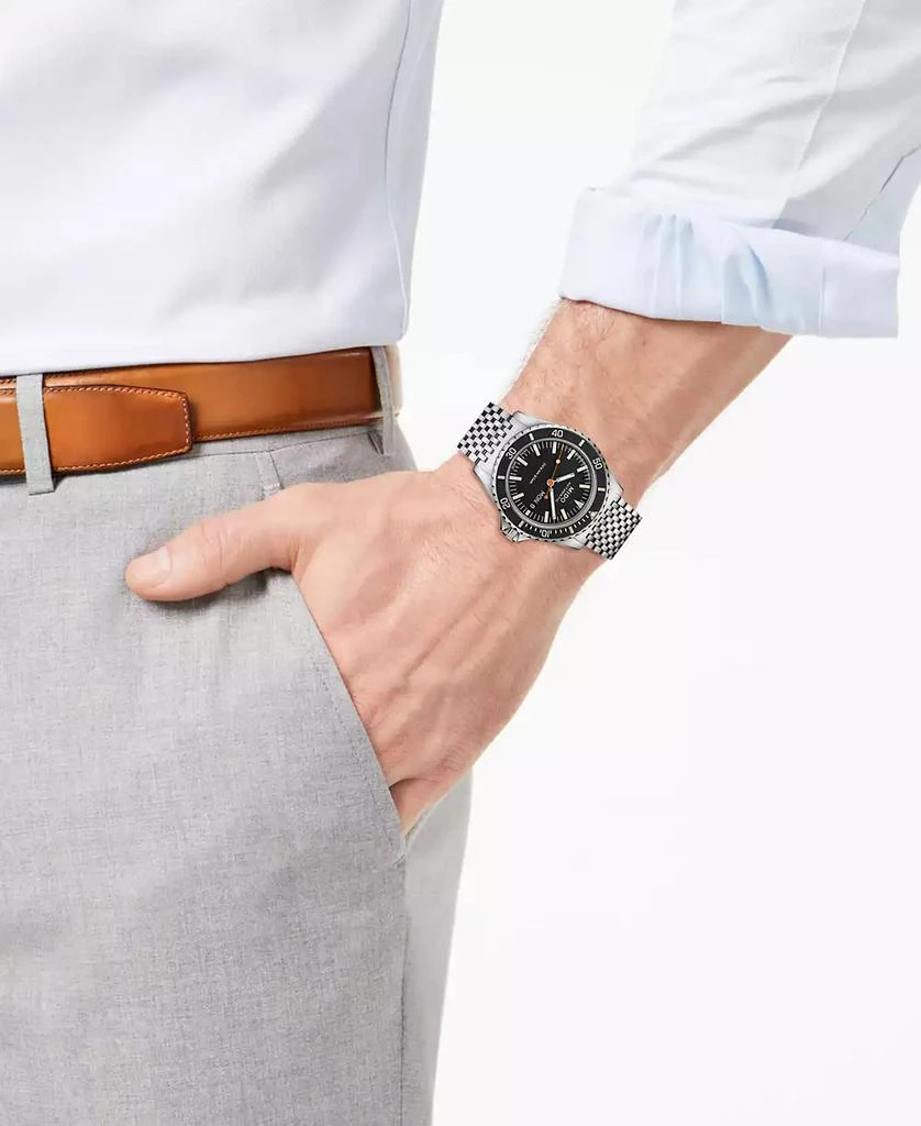 商品MIDO|Men’s Swiss Automatic Ocean Star Tribute 75th Anniversary Stainless Steel Bracelet Watch 41mm,价格¥9492,第5张图片详细描述