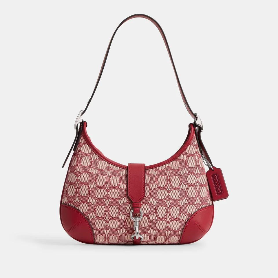 商品Coach|Coach Hamptons Jacquard Hobo Bag,价格¥2085,第1张图片