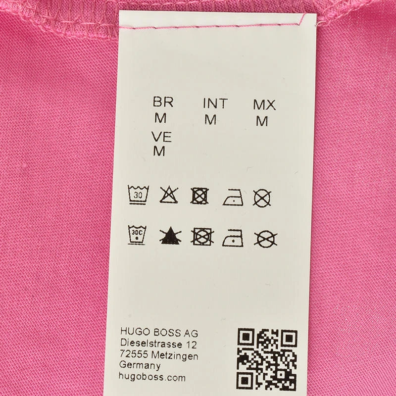 HUGO BOSS 玫红色男士T恤 TEEOS-171-5506-570 商品