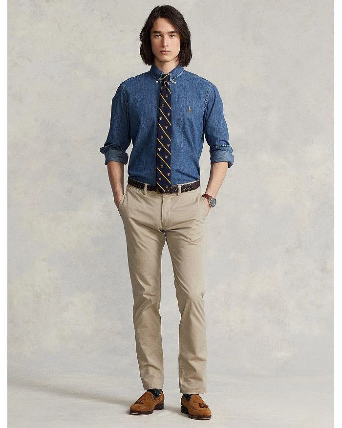 商品Ralph Lauren|Classic Fit Long Sleeve Denim Cotton Button Down Shirt,价格¥938,第3张图片详细描述