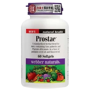 商品[国内直发] Webber Naturals|WEBBER NATURALS 前列配方 60粒软胶囊,价格¥536,第1张图片