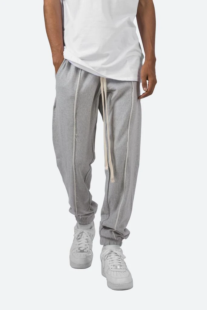 Raw Pleated Sweatpants - Grey 商品