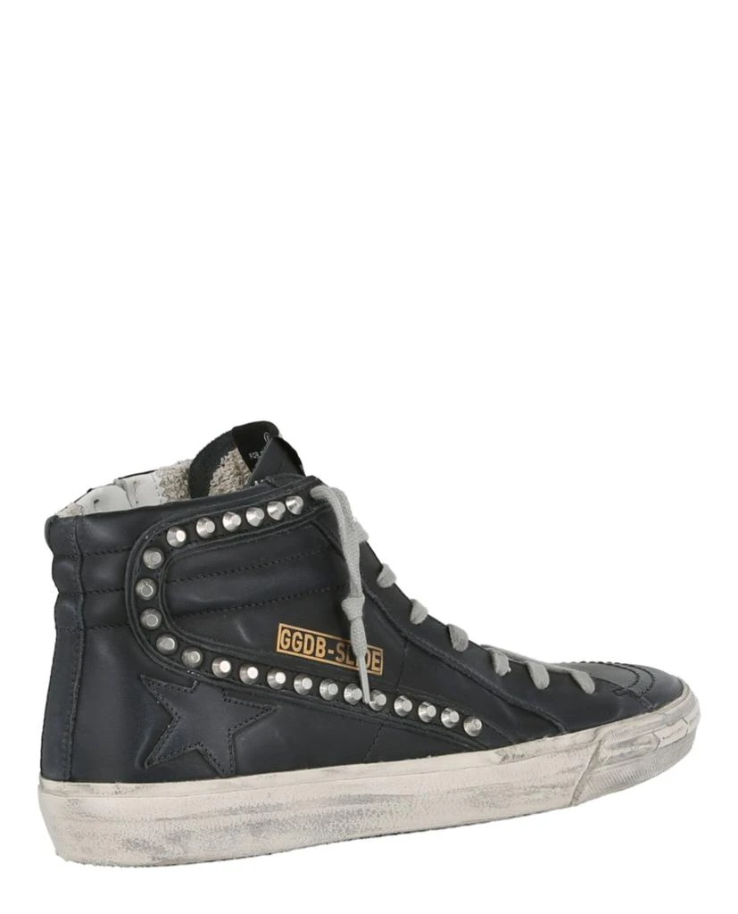 商品Golden Goose|Studded High-Top Slide Sneakers,价格¥3944,第3张图片详细描述